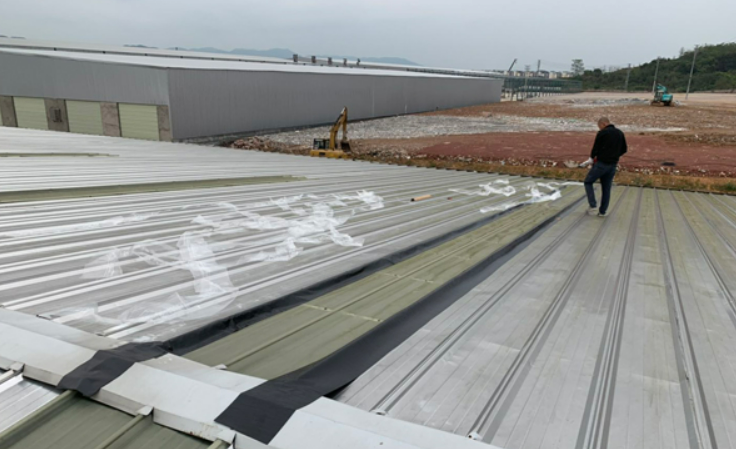 江山厂房屋面防水维修案例